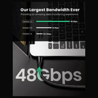 UGREEN 8K HDMI 2.1 Cable, 8K@60Hz 4K@120Hz 48Gbps, High Speed eARC Dolby Vision HDCP 2.2, 80404