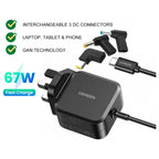 UGREEN 35063 Universal Laptop Charger Power Adapter, 67W, UK Plug