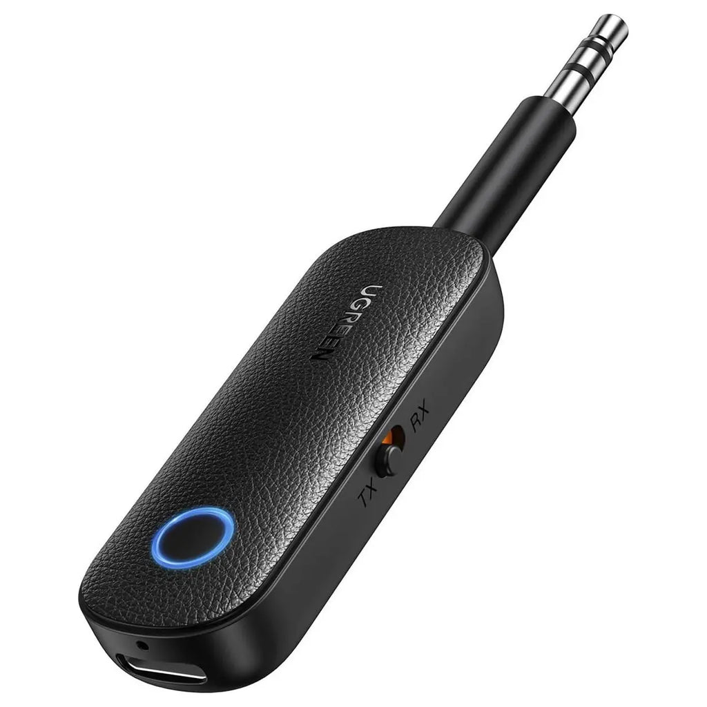 Ugreen Bluetooth Transmitter Receiver, 3.5mm Aux Audio Jack, 8H Battery Life Dual Pairing, 80893