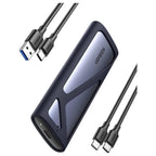 Ugreen NVMe And SATA M.2 Enclosure Tool-Free, 10Gbps USB C 3.2 Gen2, 90264