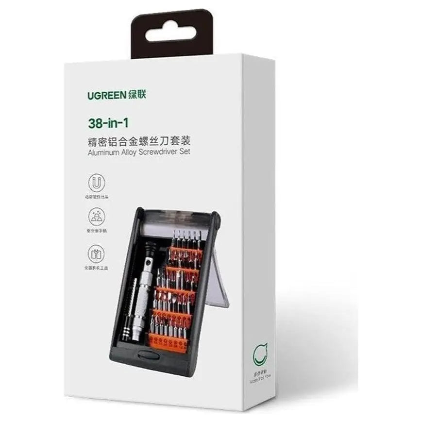 Ugreen 38-in-1 Aluminum Alloy Screwdriver Set, 80459