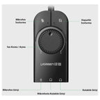 Ugreen USB External Stereo Sound Adapter, 3.5mm Headphone Mic, 15cm, Black 40964