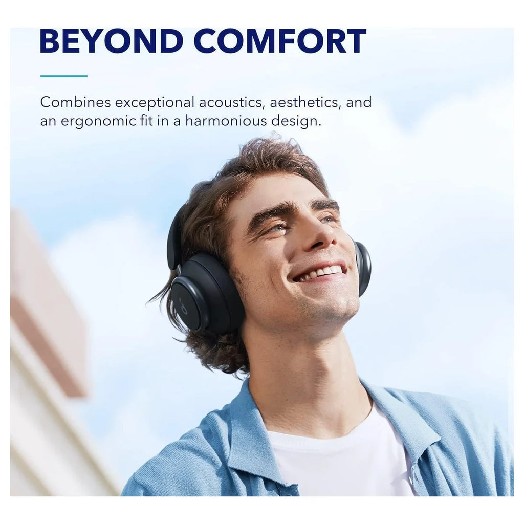Soundcore By Anker Space Q45 Headphones, Adaptive Active Noise Cancelling, Up To 98% Noise Reduction, 50H Playtime, App Control, LDAC Hi-Res Wireless Audio, Bluetooth 5.3
