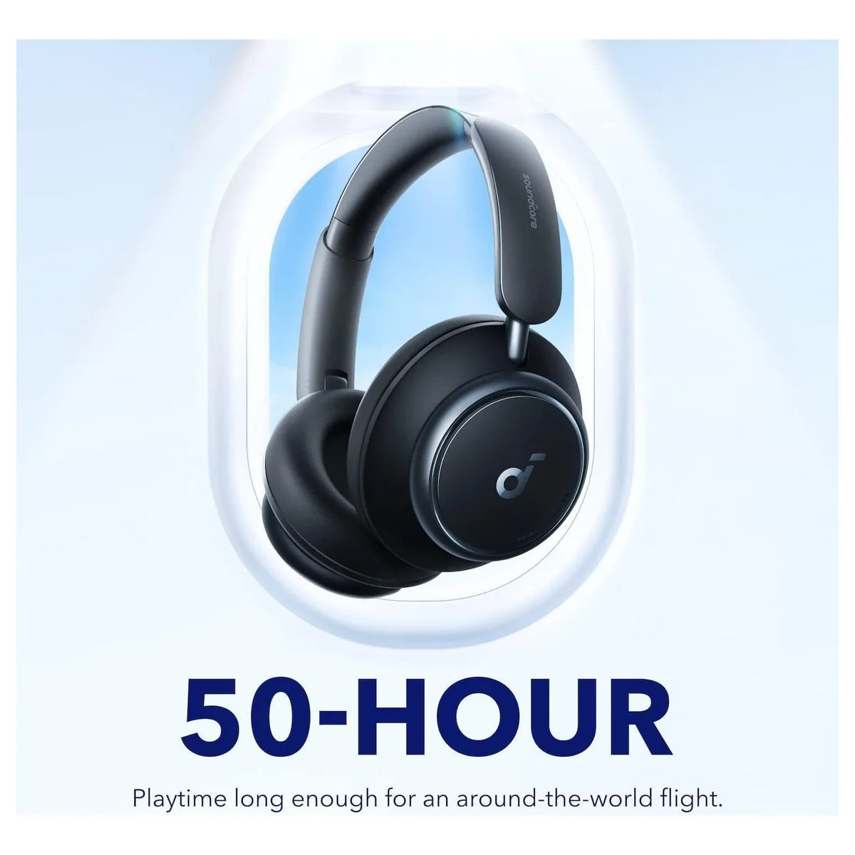 Soundcore By Anker Space Q45 Headphones, Adaptive Active Noise Cancelling, Up To 98% Noise Reduction, 50H Playtime, App Control, LDAC Hi-Res Wireless Audio, Bluetooth 5.3