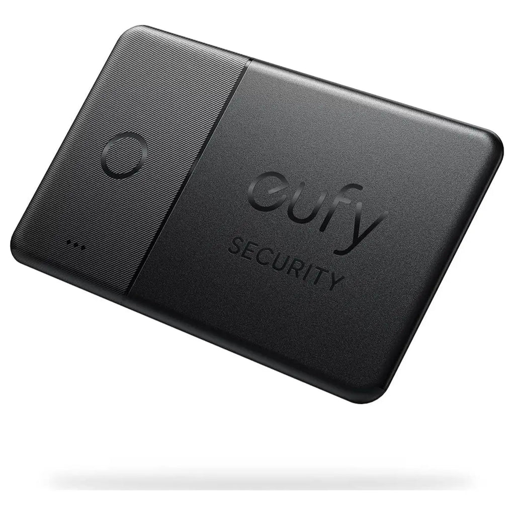 Eufy Security SmartTrack Card E30 Wallet Tracker, Works With Apple Find My, Up To 3-Year Battery Life, Water Resistant, Black 1-Pack