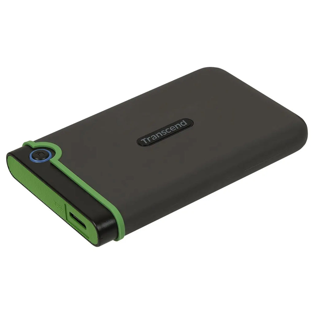 Transcend StoreJet 2TB Rugged External Hard Drive Micro-USB 3.2 Gen 1, TS2TSJ25M3S