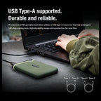 Transcend StoreJet 2TB Rugged External Hard Drive Micro-USB 3.2 Gen 1, TS2TSJ25M3S