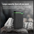 Transcend StoreJet 2TB Rugged External Hard Drive Micro-USB 3.2 Gen 1, TS2TSJ25M3S