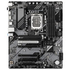 Gigabyte B760M DS3H WIFI6E GEN5 Motherboard LGA 1700 Micro ATX, DDR5, M.2, PCIe 5.0, WiFi 6E, 2.5GbE, Rev 1.0