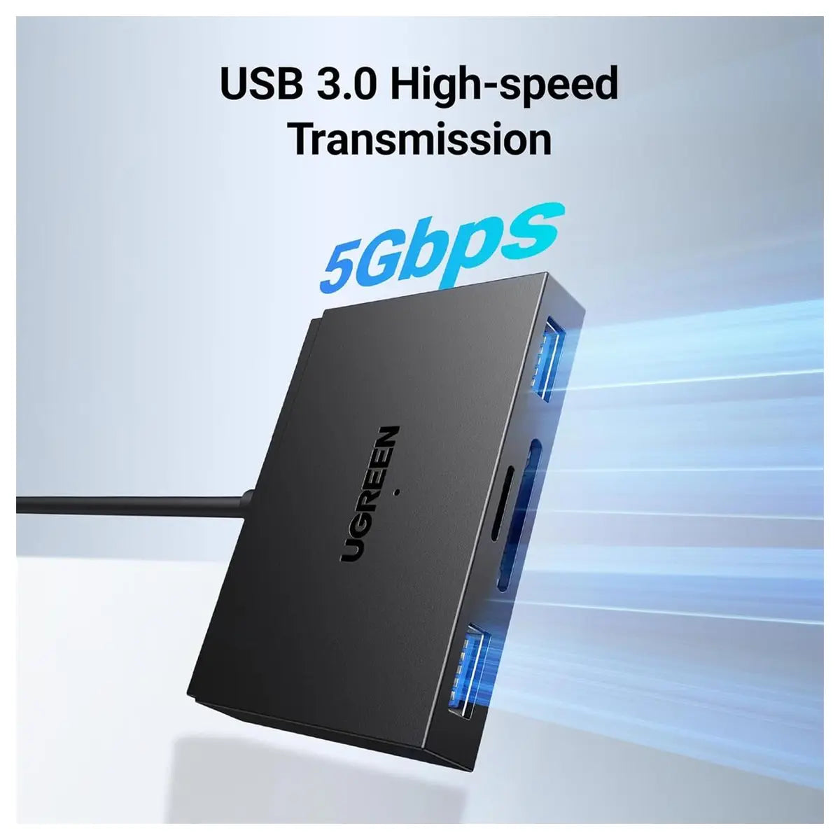 Ugreen SD Card Reader 4 In 1 Memory Card Reader, Usb-C Usb 3.0, 170MB/S, Up To 5Gbps, 45167