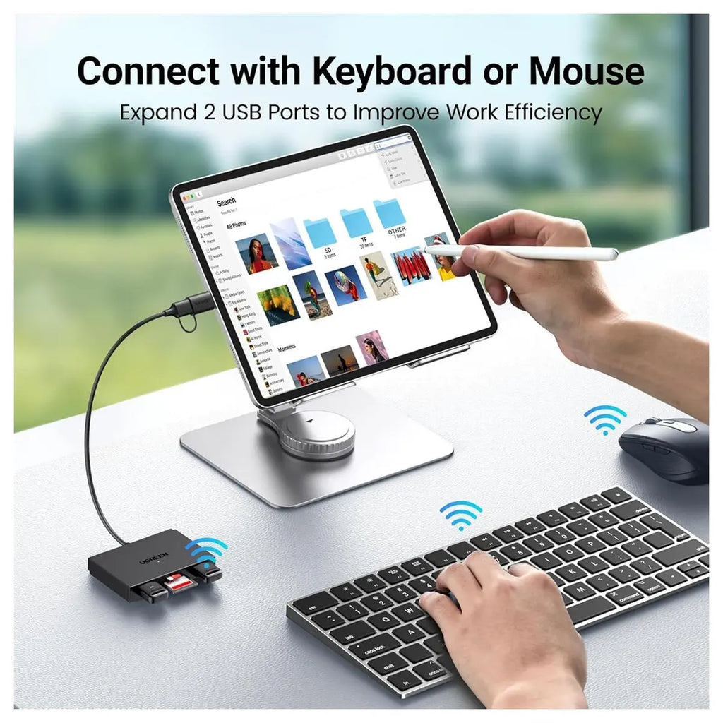 Ugreen SD Card Reader 4 In 1 Memory Card Reader, Usb-C Usb 3.0, 170MB/S, Up To 5Gbps, 45167
