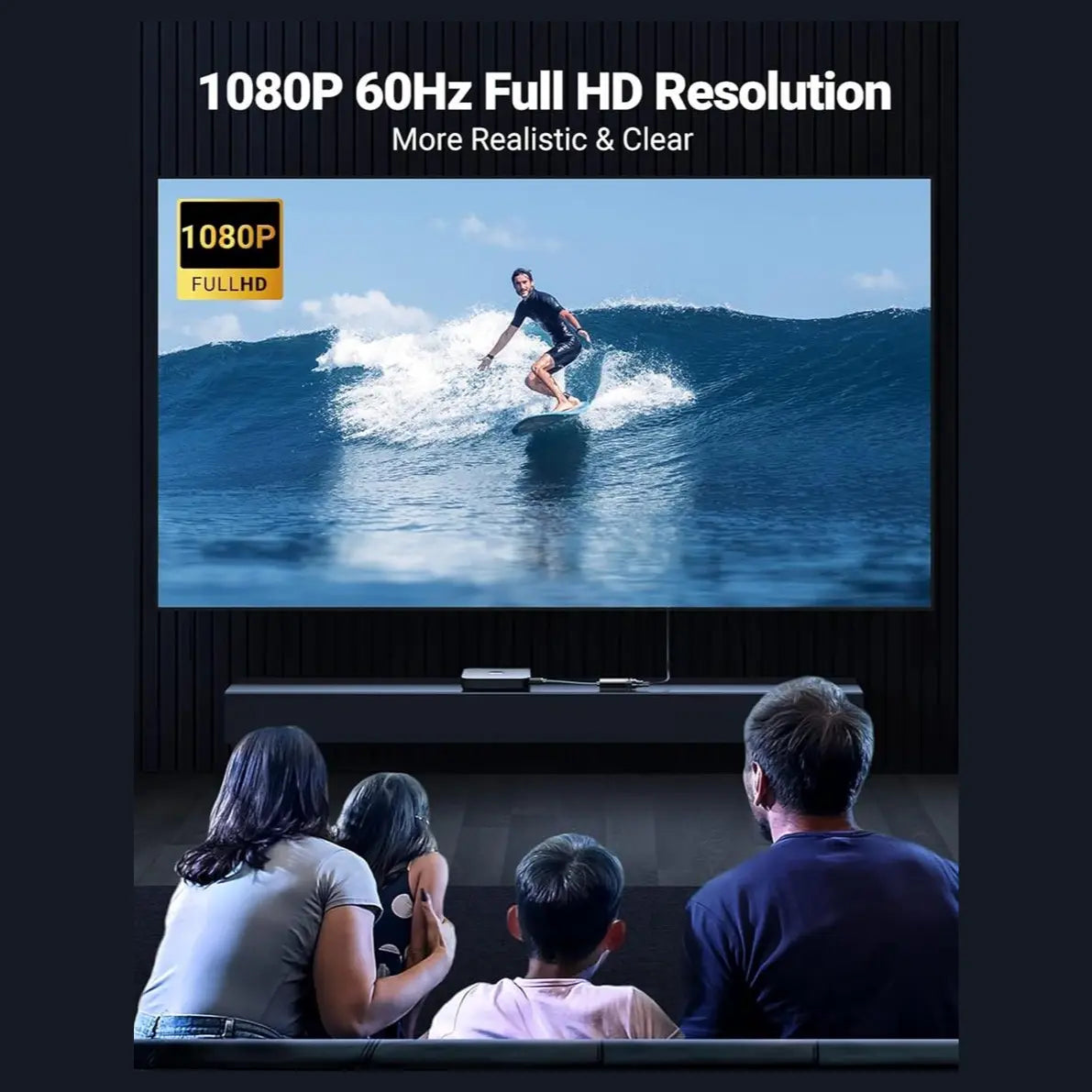 Ugreen Active HDMI To VGA Adapter With 3.5mm Audio Jack HDMI Male To VGA Female Up To 1080P 60Hz Black 40248