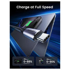 Ugreen USB-C To USB-C 3.2 Gen 2 Cable 10Gbps 240W PD 4K Video Output 1M 80150