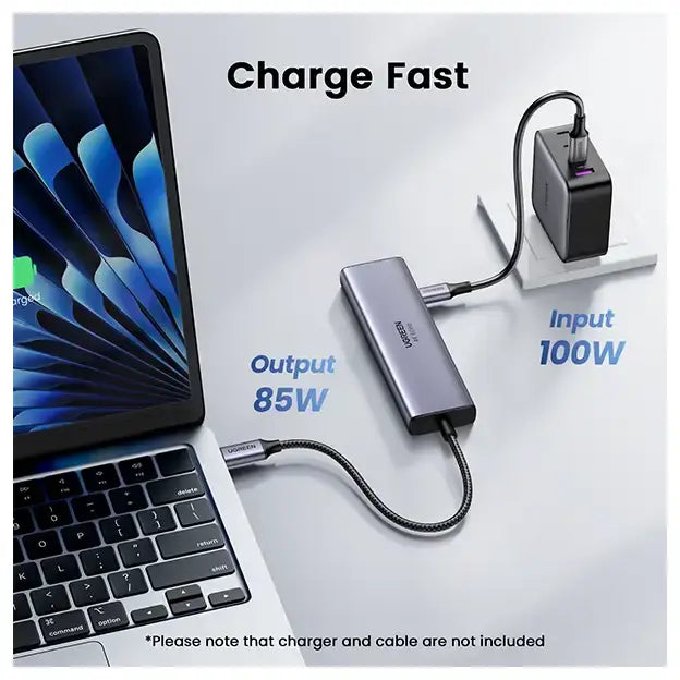 Ugreen 6-in-1 USB-C Multifunctional Hub USB-C To HDMI Adapter, 10Gbps, HDMI 2.0 4K 2K 60Hz, Gray 35999