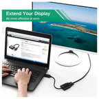Ugreen DisplayPort DP Male to VGA Female Converter Adapter, 1080p, Plug and Play, 20415