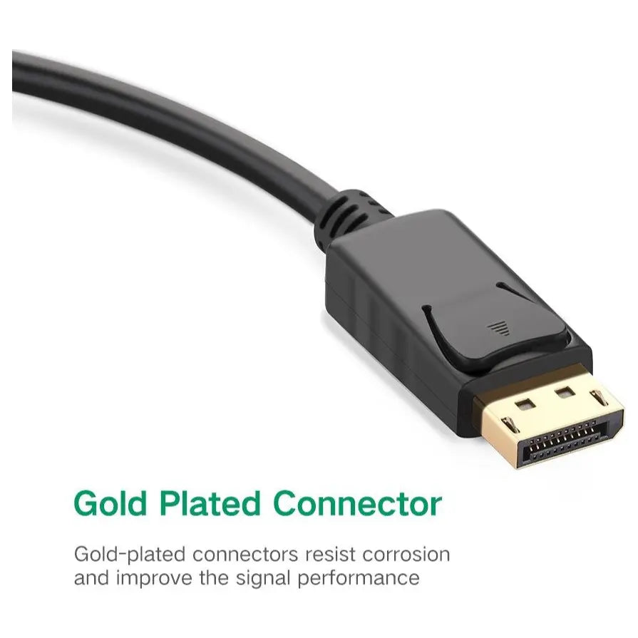 Ugreen DisplayPort DP Male to VGA Female Converter Adapter, 1080p, Plug and Play, 20415