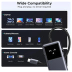 Ugreen UNO 6 In 1 USB-C HUB, 10Gbps USB-C and USB-A, 4K@60Hz HDMI, 100W Power Delivery, 35998