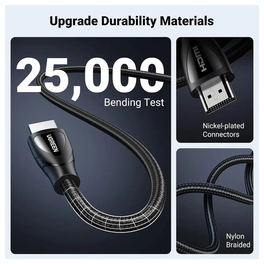 Ugreen 8K HDMI Cable 2.1 48Gbps 8K@60Hz 4K@240Hz 5m 80405