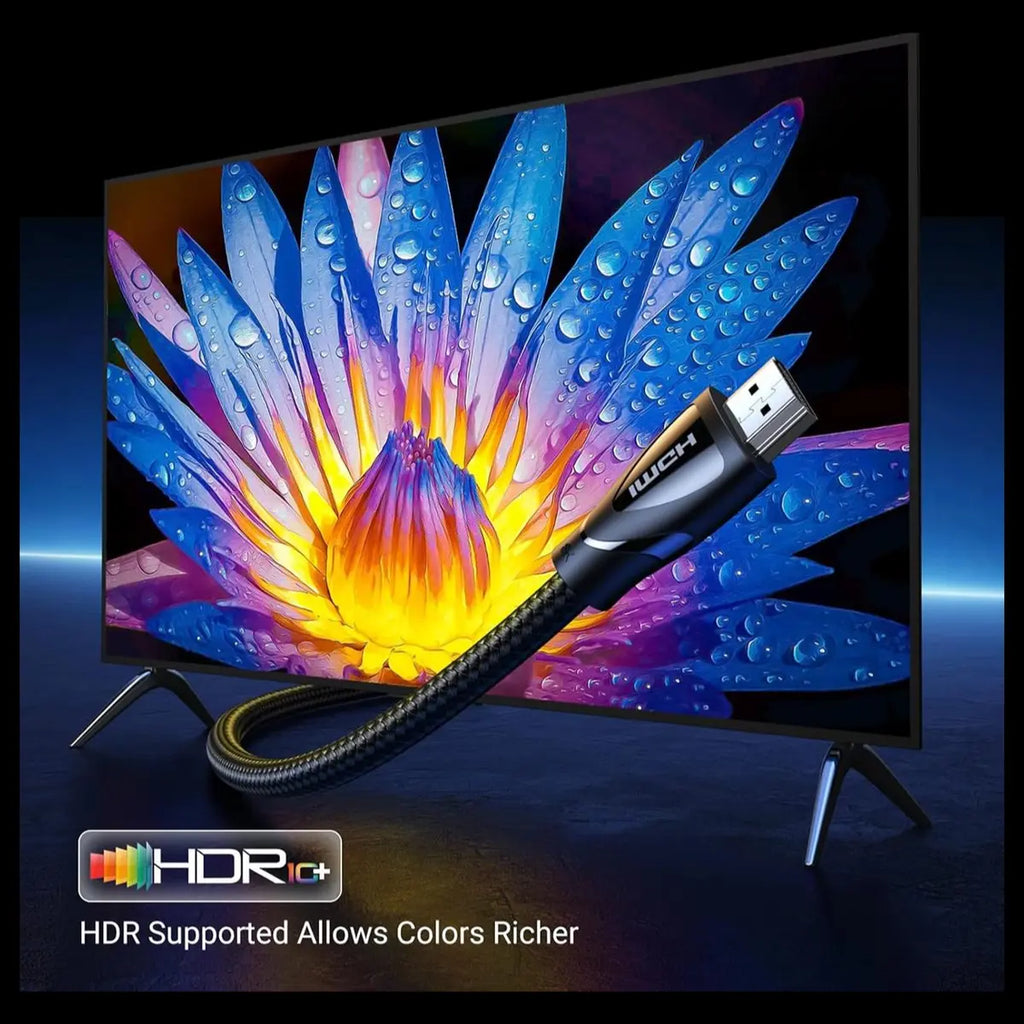 Ugreen 8K HDMI Cable 2.1 48Gbps 8K@60Hz 4K@240Hz 5m 80405