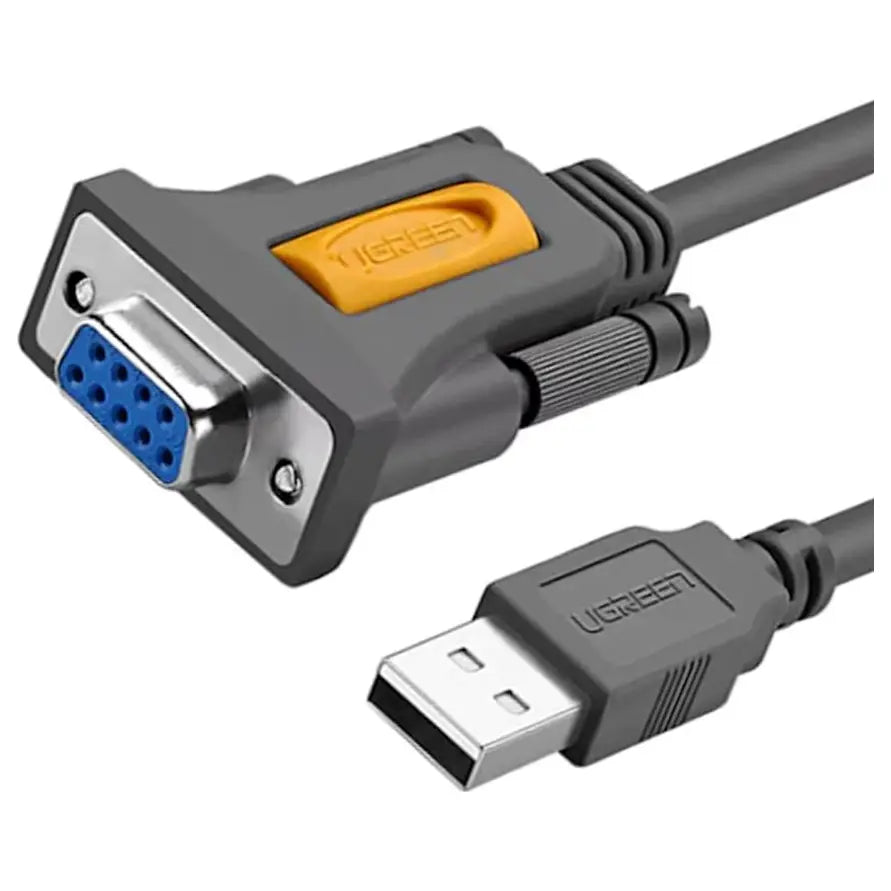 Ugreen USB to DB9 RS-232 Female Adapter Cable 1.5M, 1Mbps