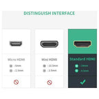 Ugreen HDMI Female to Female Adapter HDMI 2.0 4K Black 20107