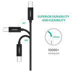Ugreen USB-C Printer Cable 2M USB Type C to USB 2.0 Type B, 480Mbps, Black 50446