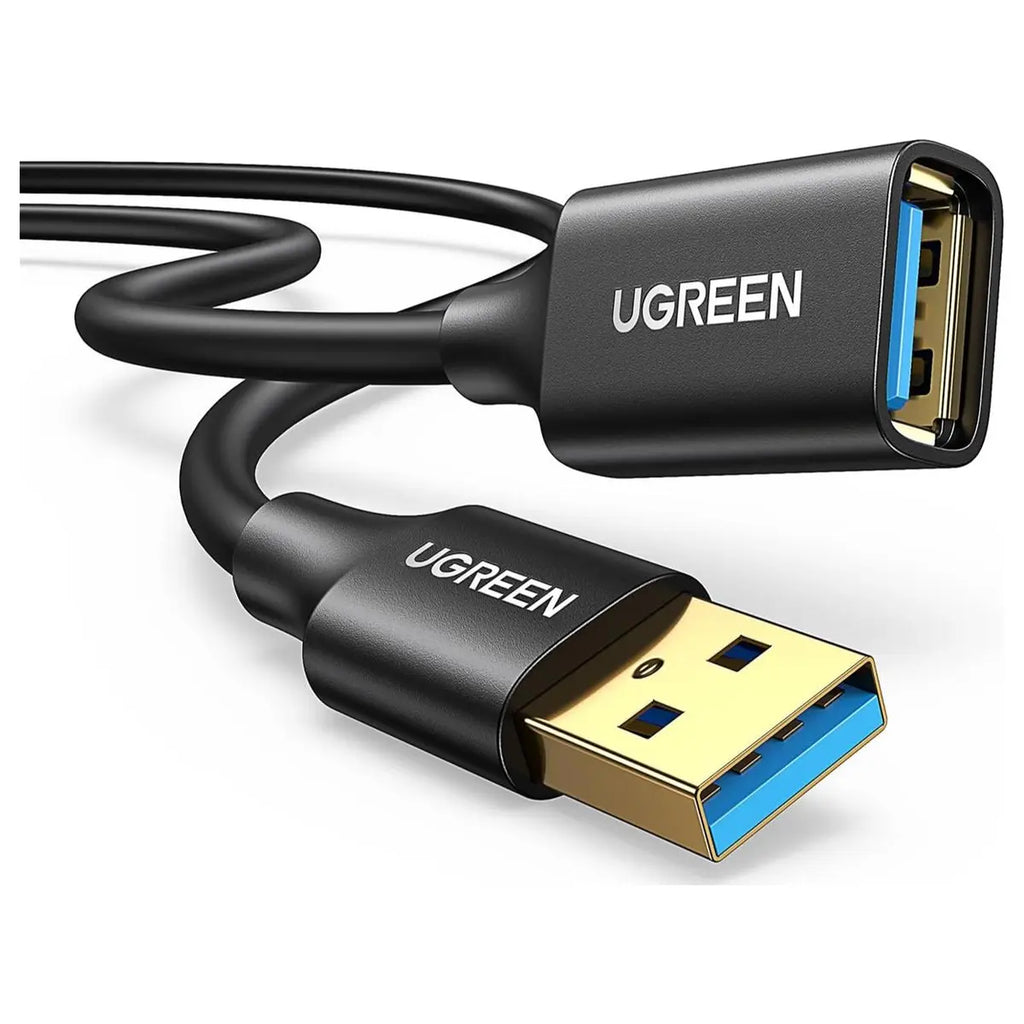 Ugreen USB 3.0 Extension Cable USB Extender Male to Female, 50Gbps, 3m, Black 30127