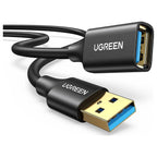 Ugreen USB 3.0 Extension Cable USB Extender Male to Female, 50Gbps, 3m, Black 30127
