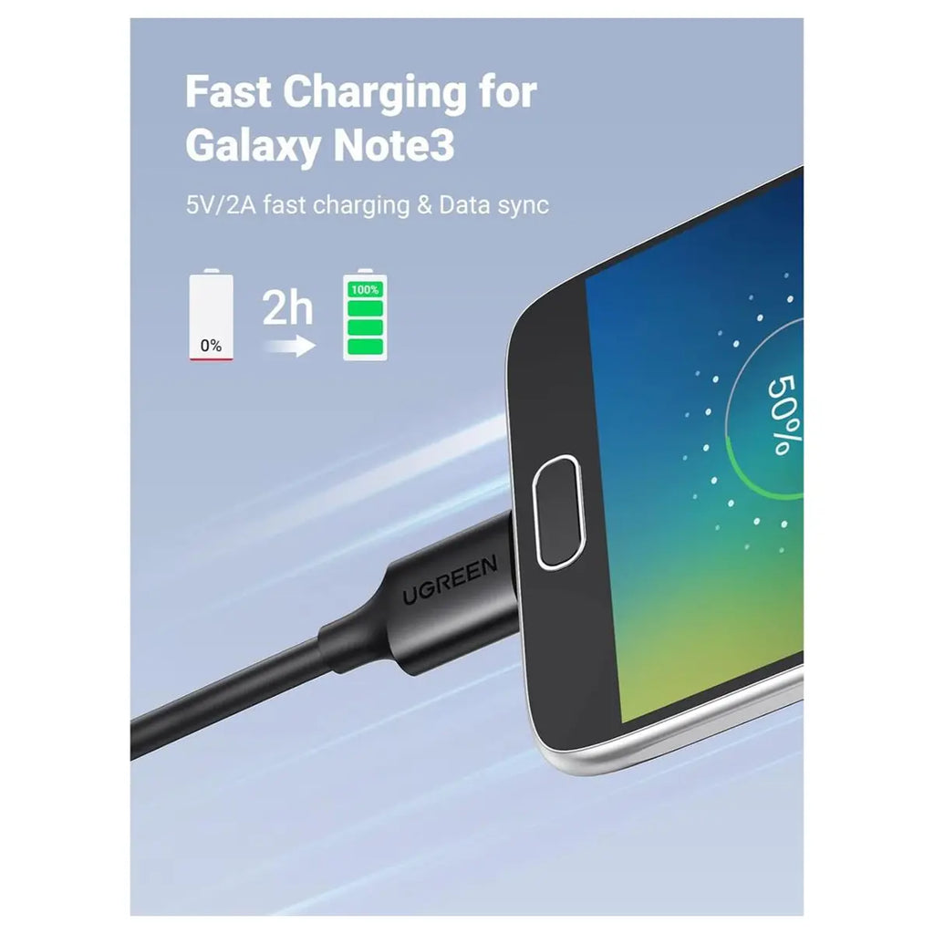 Ugreen Micro USB 3.0 Cable USB 3.0 Type A Male to Micro B 5Gbps 1M 10841