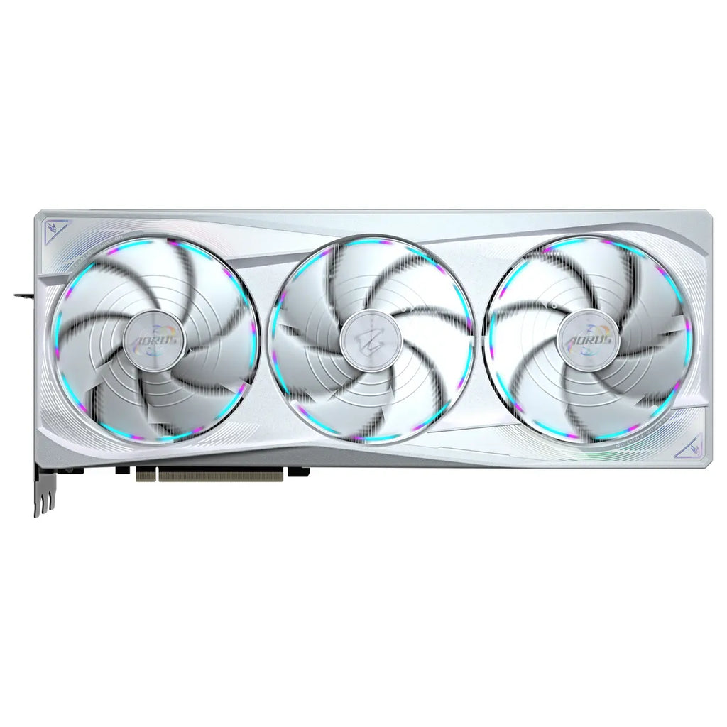 Gigabyte AORUS GeForce RTX 5090 MASTER ICE 32G Graphics Card, 32GB GDDR7 512bit PCI-E 5.0, 2655MHz, Ice