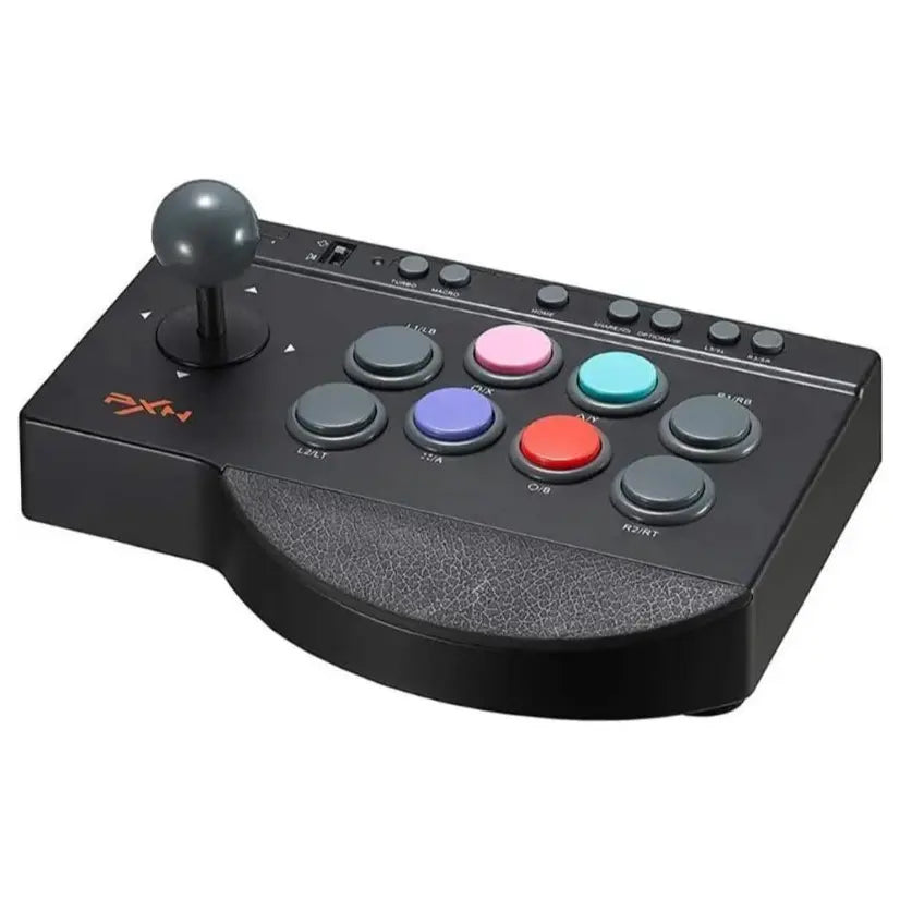 PXN 0082 Arcade Stick PC Street Fighter USB Arcade Stick, 8-Direction Joystick, 8 Buttons, Turbo and Macro, OTG Android Support