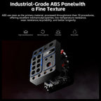 PXN CB1 Control Button Box Simulation Controller, 30 Programmable Buttons, RGB Lighting, USB Type-C, PC