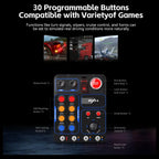 PXN CB1 Control Button Box Simulation Controller, 30 Programmable Buttons, RGB Lighting, USB Type-C, PC
