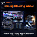 PXN V900 Gen2 PC Racing Wheel, Universal USB, 270 and 900 Degree, with Pedals