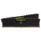 Corsair Vengeance LPX 16GB 2x8GB DDR4 3200MHz C16 UDIMM Memory Kit CMK16GX4M2E3200C16 Black