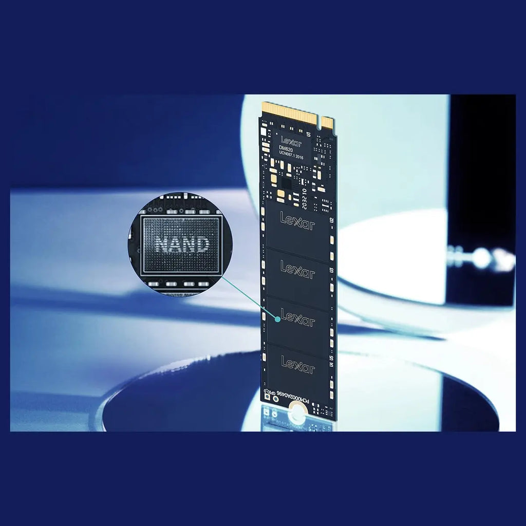 Lexar NM620 Internal SSD 1TB M.2 2280 PCIe Gen3x4 NVMe 1.4 Up To 3500MB/s Read