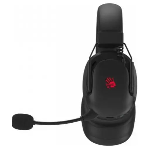 Bloody GR585 Gaming Wireless Headset, 2.4GHz Wireless Bluetooth V5.3 3.5mm Wired Audio, Black
