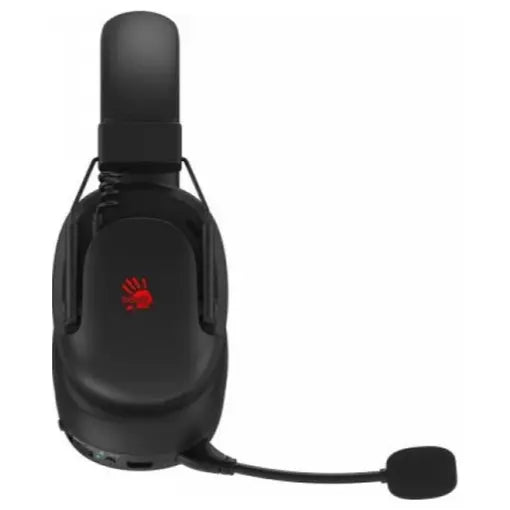 Bloody GR585 Gaming Wireless Headset, 2.4GHz Wireless Bluetooth V5.3 3.5mm Wired Audio, Black