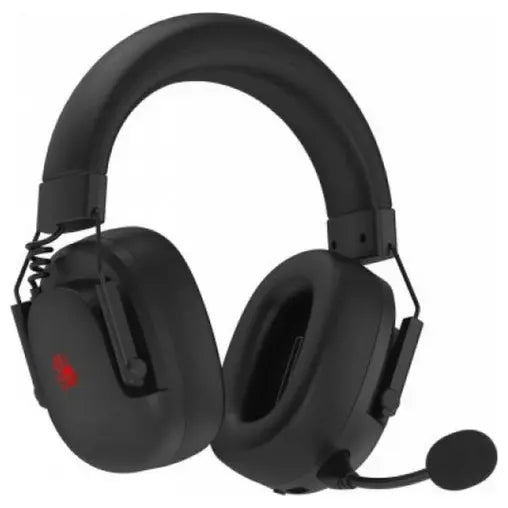 Bloody GR585 Gaming Wireless Headset, 2.4GHz Wireless Bluetooth V5.3 3.5mm Wired Audio, Black