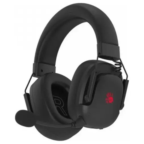 Bloody GR585 Gaming Wireless Headset, 2.4GHz Wireless Bluetooth V5.3 3.5mm Wired Audio, Black