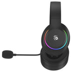 Bloody GR520 Gaming Wireless Headset, 2.4GHz Wireless Bluetooth V5.3 3.5mm Wired Audio, Black