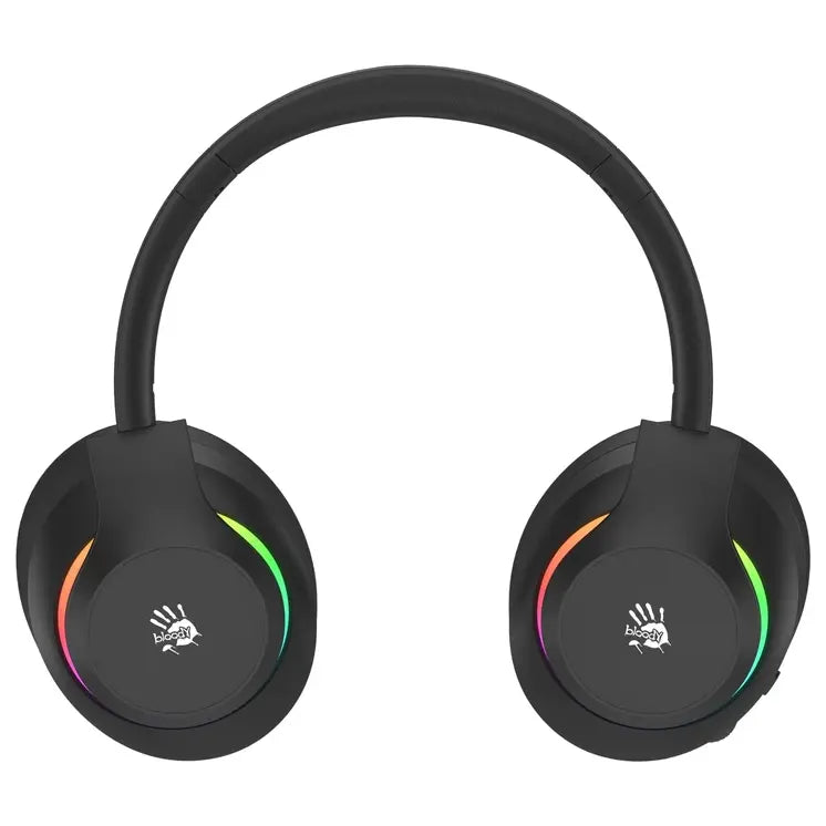 Bloody GR520 Gaming Wireless Headset, 2.4GHz Wireless Bluetooth V5.3 3.5mm Wired Audio, Black
