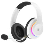 Bloody GR520 Gaming Wireless Headset, 2.4GHz Wireless Bluetooth V5.3 3.5mm Wired Audio, White