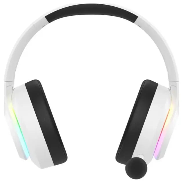 Bloody GR520 Gaming Wireless Headset, 2.4GHz Wireless Bluetooth V5.3 3.5mm Wired Audio, White