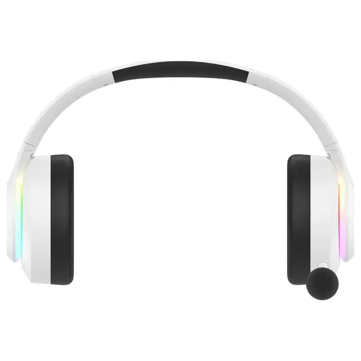 Bloody GR520 Gaming Wireless Headset, 2.4GHz Wireless Bluetooth V5.3 3.5mm Wired Audio, White