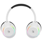 Bloody GR520 Gaming Wireless Headset, 2.4GHz Wireless Bluetooth V5.3 3.5mm Wired Audio, White