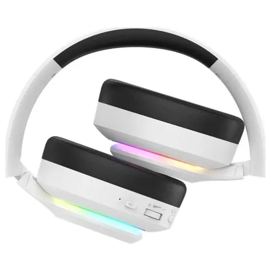 Bloody GR520 Gaming Wireless Headset, 2.4GHz Wireless Bluetooth V5.3 3.5mm Wired Audio, White