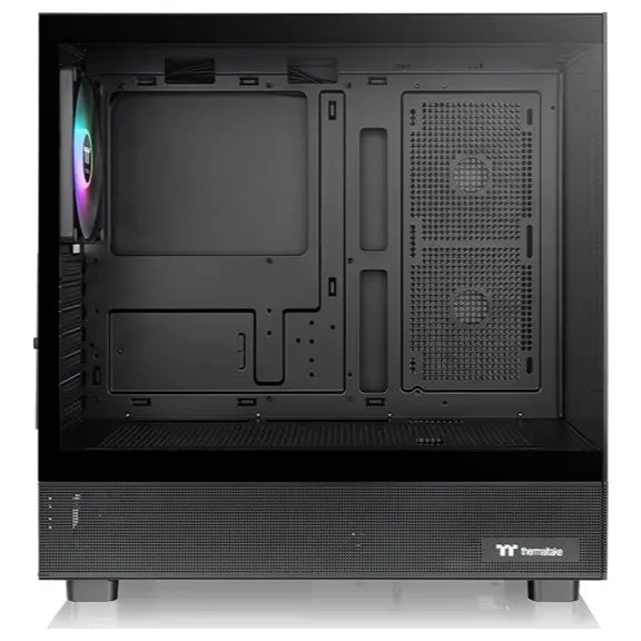 Thermaltake View 270 TG ARGB Mid Tower PC Case, E-ATX, 1x ARGB Fan, 360mm Radiator Support, Tempered Glass Front and Side, Black