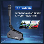 PXN HB S USB PC Handbrake, 16-Bit Hall Sensor, Compatible With V3 V900 V9 V10 V12 G27 G29 G920 G923 T500 T300