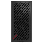 XPG Valor AIR Mid Tower Chassis, 4 Vento 120 Fans, Mini-ITX Micro-ATX ATX, 3mm Tempered Glass, 7 PCIe Slots, Black, VALORAIRMT-BKCWW